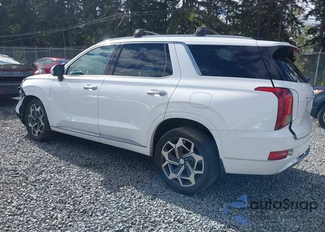 2022 Hyundai Palisade Calligraphy from USA, damaged, VIN KM8R7DHE7NU337769